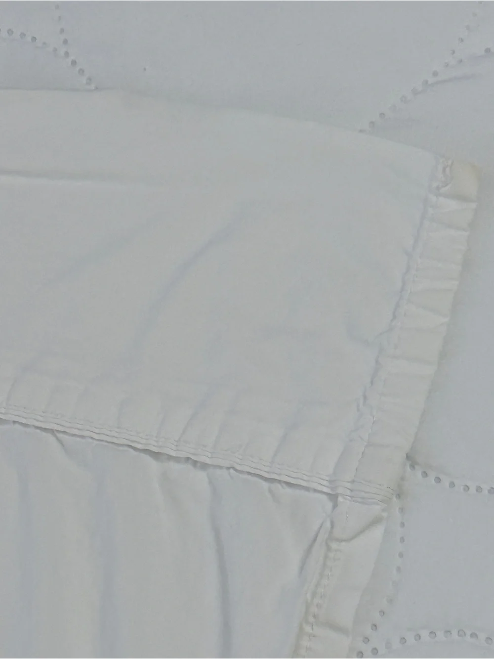 Pottery Barn White Flat Top Sheet King Size